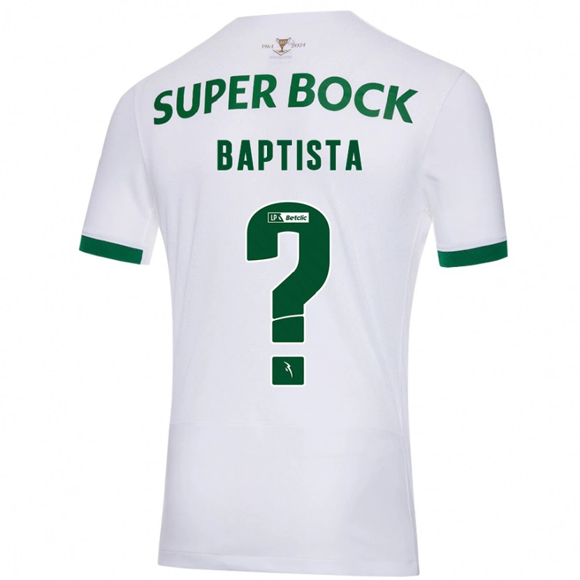 Danxen Herren Brandão Baptista #0 Weiß Grün Auswärtstrikot Trikot 2024/25 T-Shirt Schweiz