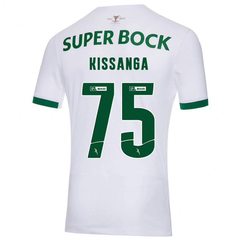 Danxen Herren Manuel Kissanga #75 Weiß Grün Auswärtstrikot Trikot 2024/25 T-Shirt Schweiz