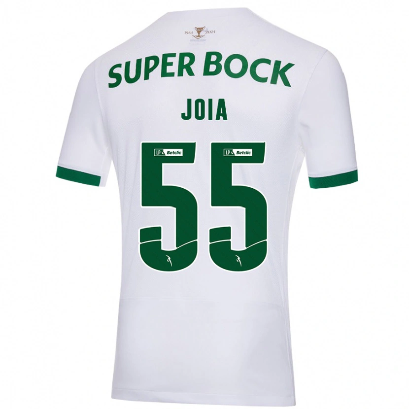 Danxen Herren Carolina Joia #55 Weiß Grün Auswärtstrikot Trikot 2024/25 T-Shirt Schweiz