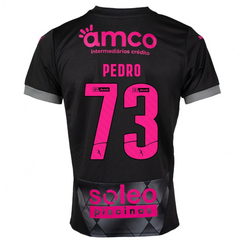 Danxen Herren Zé Pedro #73 Schwarz Rosa Auswärtstrikot Trikot 2024/25 T-Shirt Schweiz