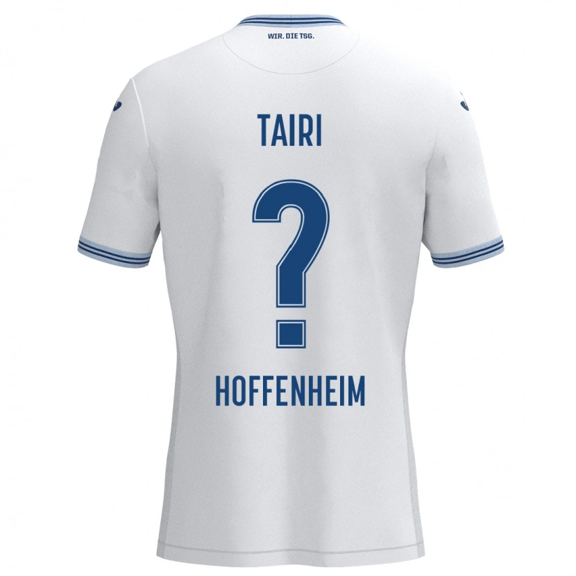 Danxen Herren Zidan Tairi #0 Weiß Blau Auswärtstrikot Trikot 2024/25 T-Shirt Schweiz