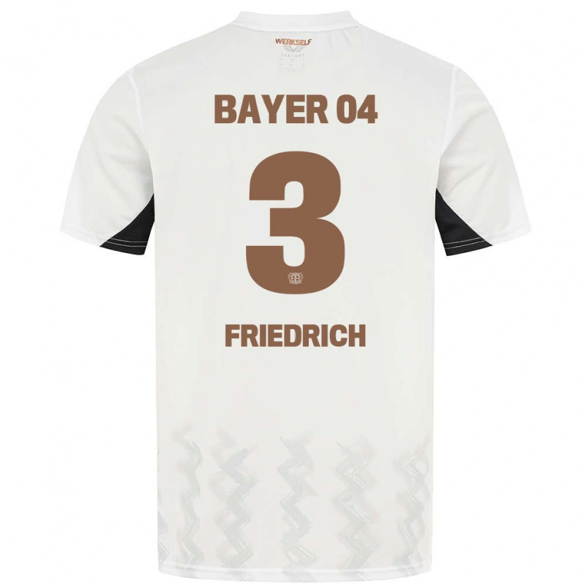 Danxen Herren Melissa Friedrich #3 Weiß Schwarz Auswärtstrikot Trikot 2024/25 T-Shirt Schweiz