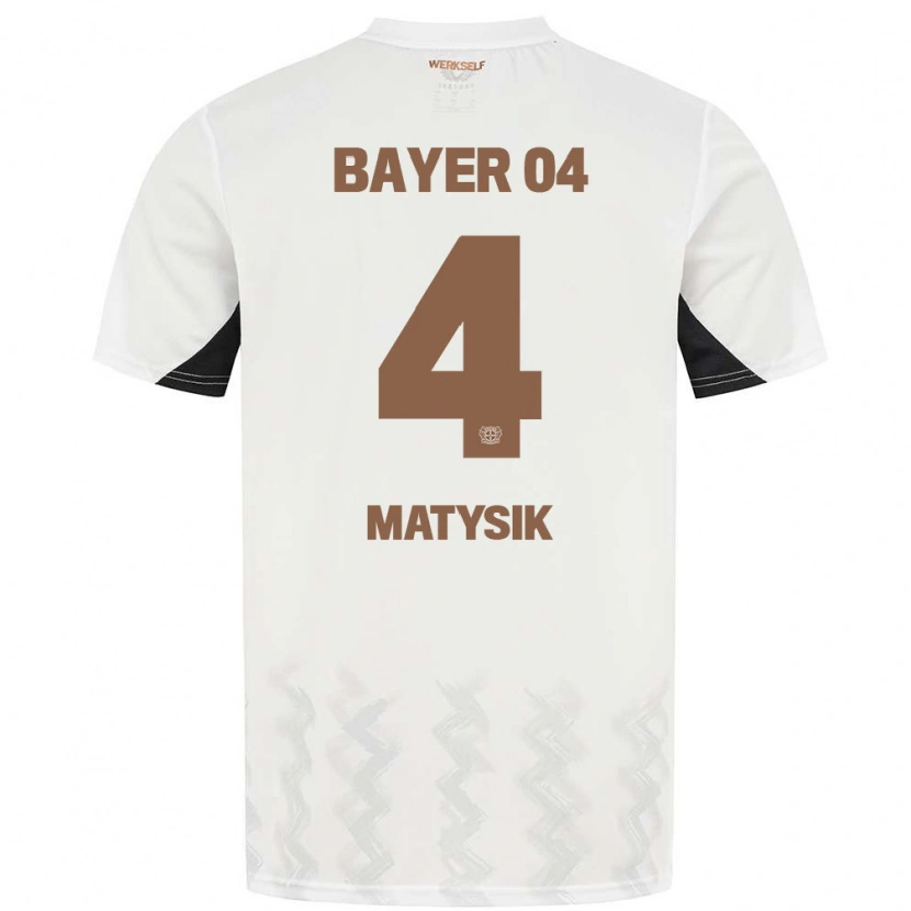 Danxen Herren Sylwia Matysik #4 Weiß Schwarz Auswärtstrikot Trikot 2024/25 T-Shirt Schweiz