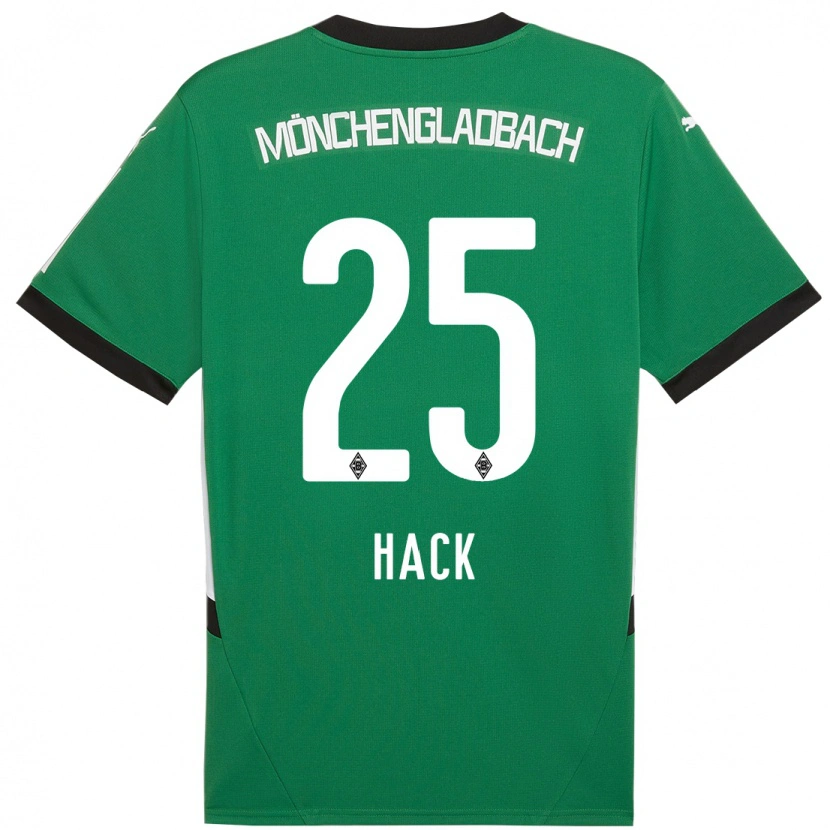 Danxen Herren Robin Hack #25 Grün Weiß Auswärtstrikot Trikot 2024/25 T-Shirt Schweiz