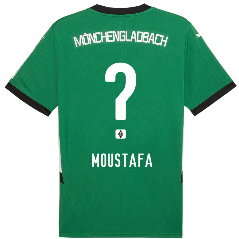 Danxen Herren Seif Moustafa #0 Grün Weiß Auswärtstrikot Trikot 2024/25 T-Shirt Schweiz