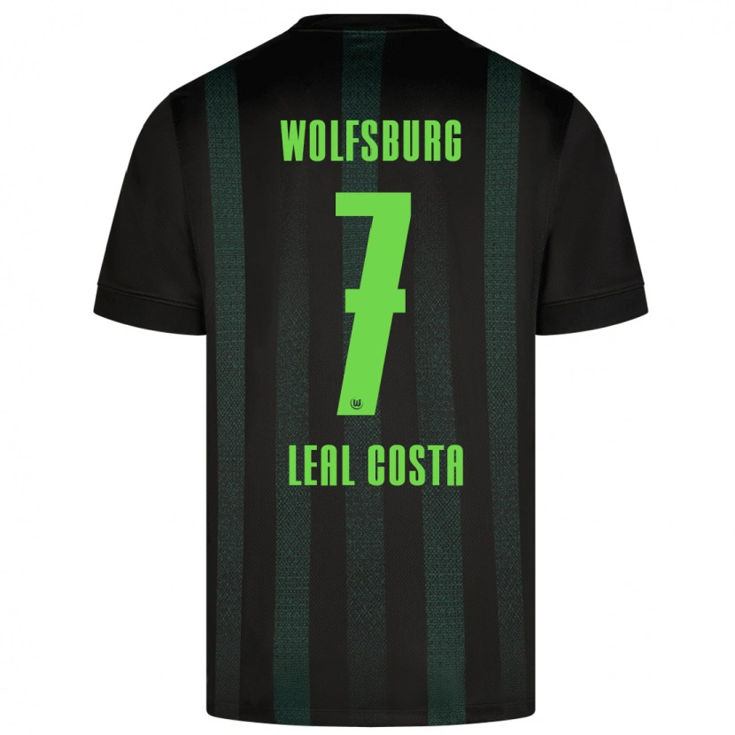 Danxen Herren David Leal Costa #7 Dunkelgrün Auswärtstrikot Trikot 2024/25 T-Shirt Schweiz