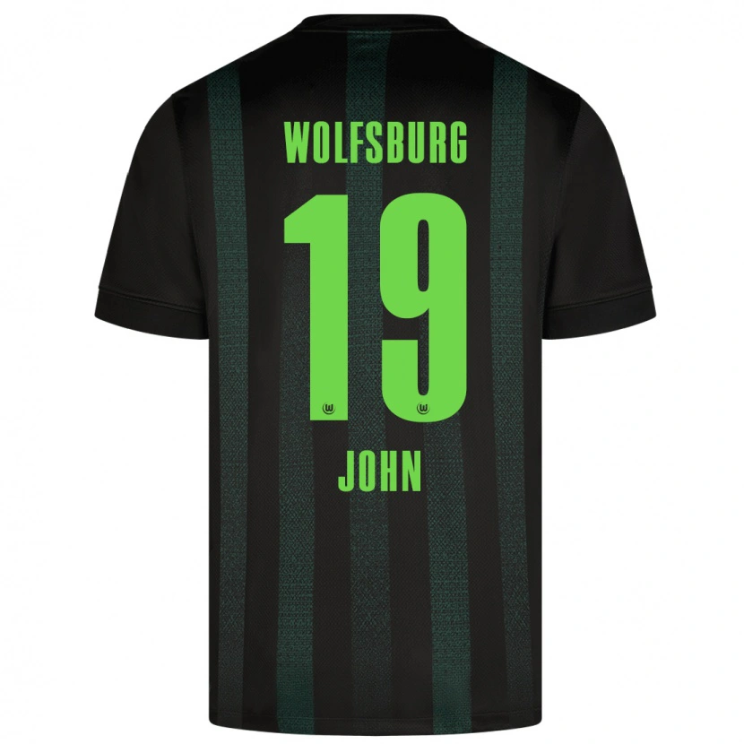 Danxen Herren Michael John #19 Dunkelgrün Auswärtstrikot Trikot 2024/25 T-Shirt Schweiz