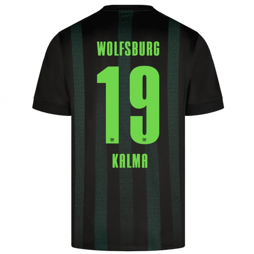 Danxen Herren Fenna Kalma #19 Dunkelgrün Auswärtstrikot Trikot 2024/25 T-Shirt Schweiz