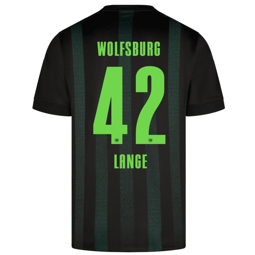 Danxen Herren Felix Lange #42 Dunkelgrün Auswärtstrikot Trikot 2024/25 T-Shirt Schweiz