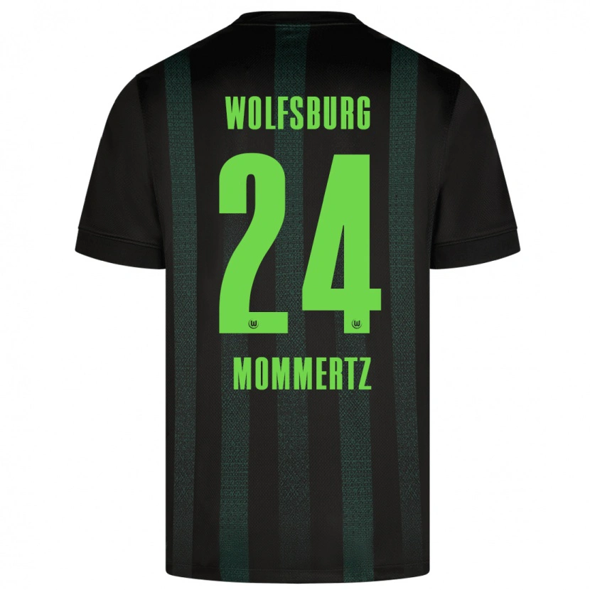 Danxen Herren Benjamin Mommertz #24 Dunkelgrün Auswärtstrikot Trikot 2024/25 T-Shirt Schweiz