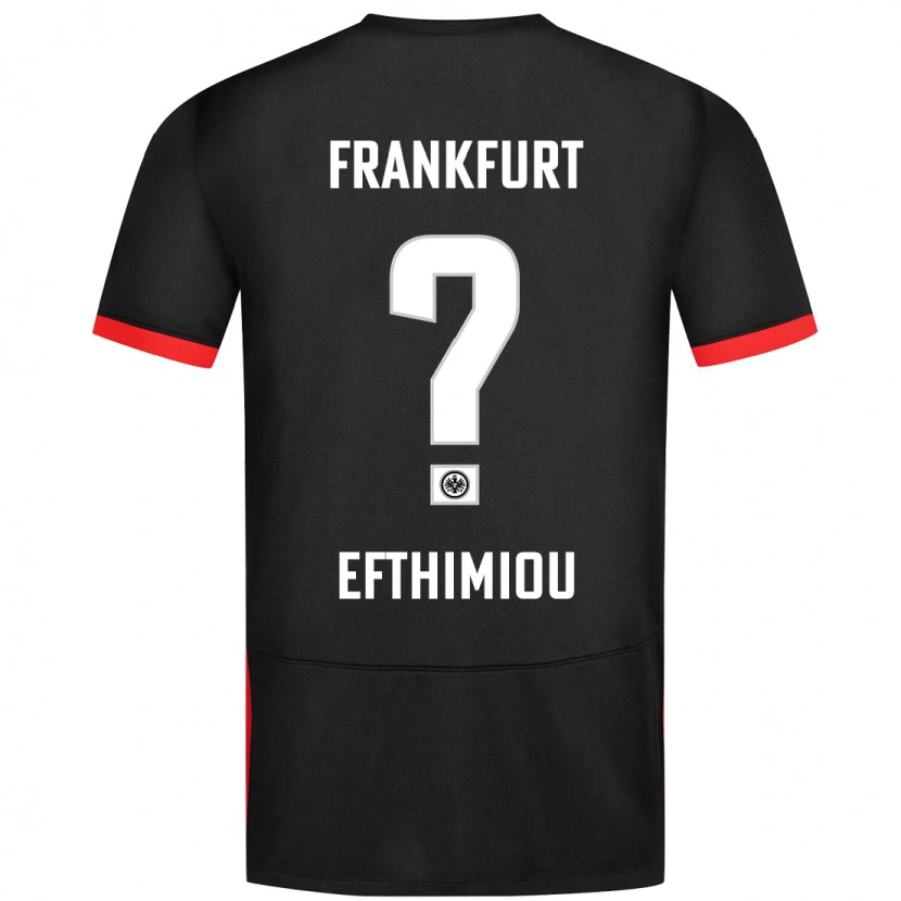 Danxen Herren Sissis Efthimiou #0 Schwarz Auswärtstrikot Trikot 2024/25 T-Shirt Schweiz