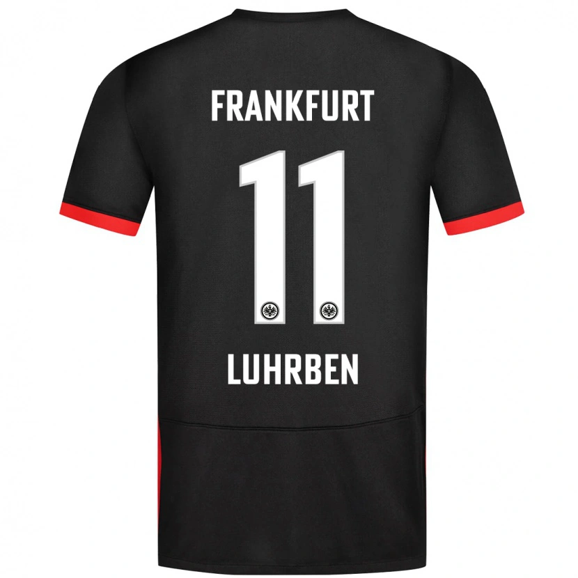 Danxen Herren Nina Lührßen #11 Schwarz Auswärtstrikot Trikot 2024/25 T-Shirt Schweiz