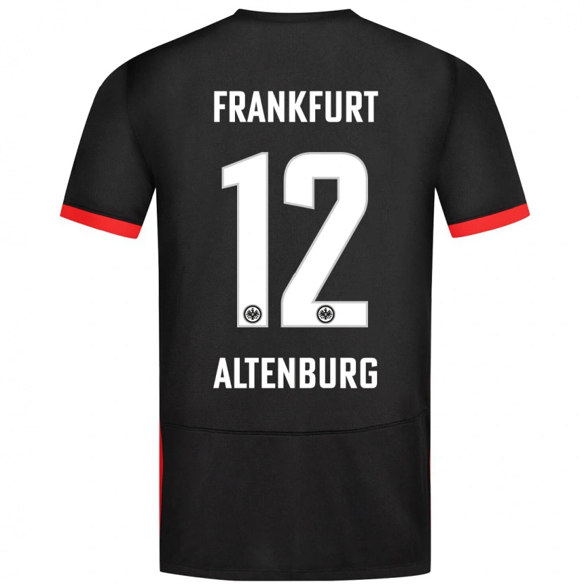 Danxen Herren Lina Altenburg #12 Schwarz Auswärtstrikot Trikot 2024/25 T-Shirt Schweiz