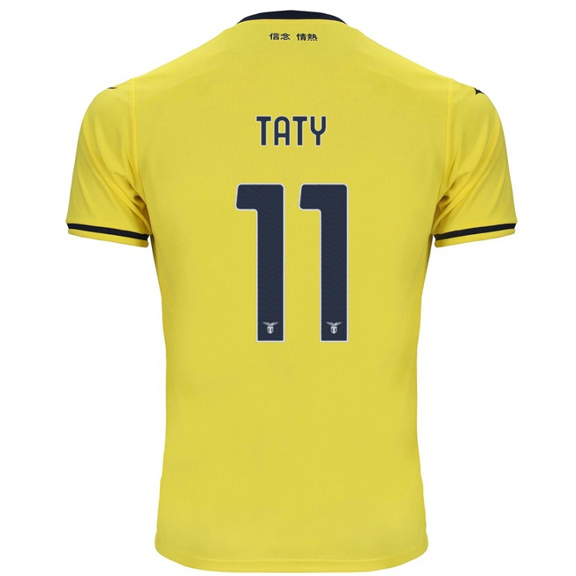 Danxen Herren Taty Castellanos #11 Gelb Auswärtstrikot Trikot 2024/25 T-Shirt Schweiz