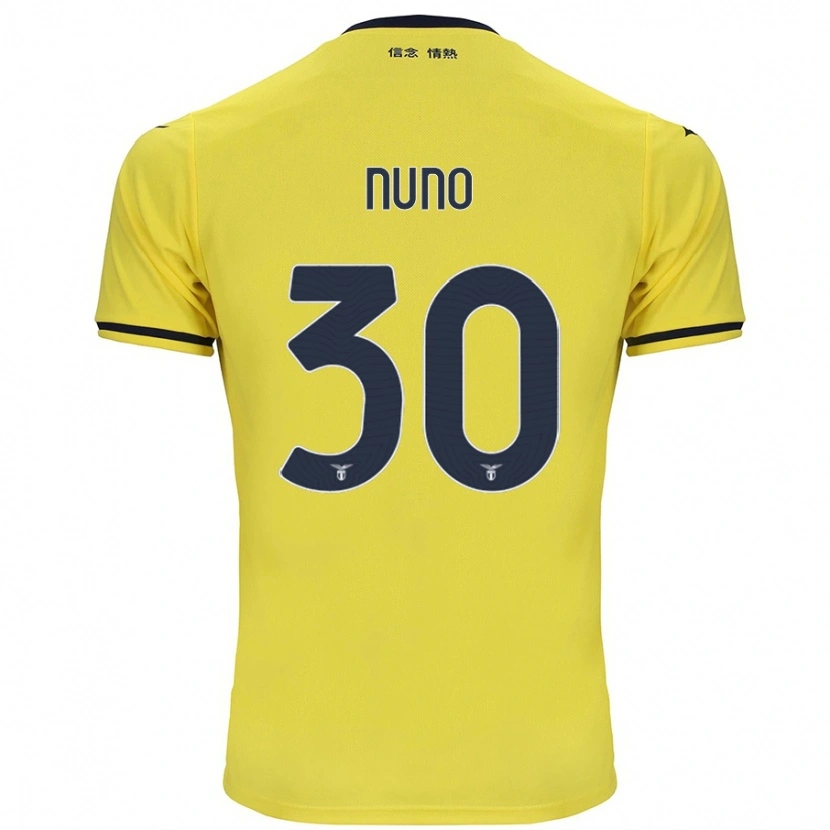 Danxen Herren Nuno Tavares #30 Gelb Auswärtstrikot Trikot 2024/25 T-Shirt Schweiz