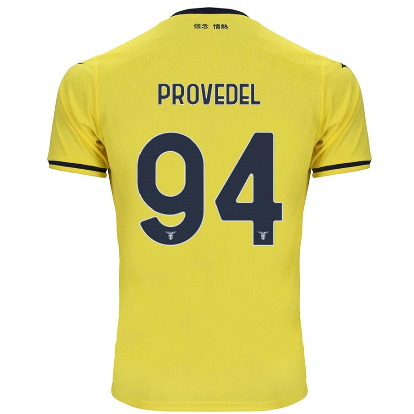 Danxen Herren Ivan Provedel #94 Gelb Auswärtstrikot Trikot 2024/25 T-Shirt Schweiz