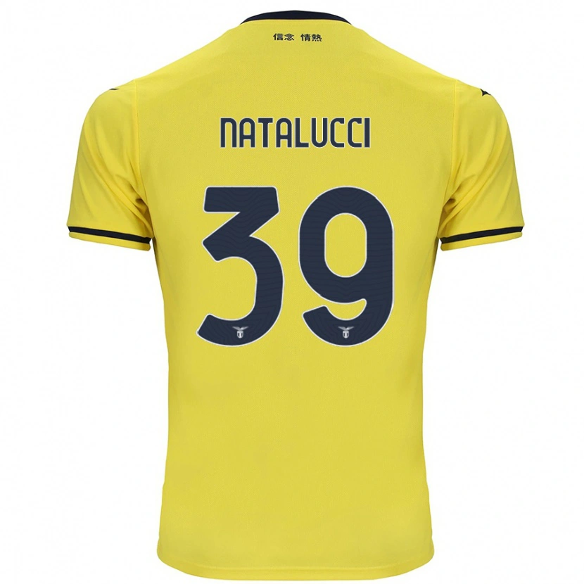 Danxen Herren Serena Natalucci #39 Gelb Auswärtstrikot Trikot 2024/25 T-Shirt Schweiz