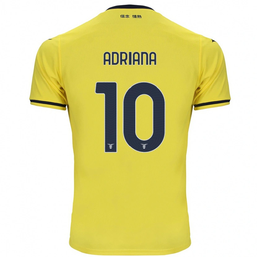 Danxen Herren Adriana Martín Santamaría #10 Gelb Auswärtstrikot Trikot 2024/25 T-Shirt Schweiz