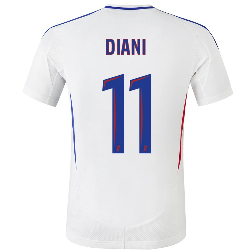 Danxen Damen Kadidiatou Diani #11 Weiß Blau Heimtrikot Trikot 2024/25 T-Shirt Schweiz