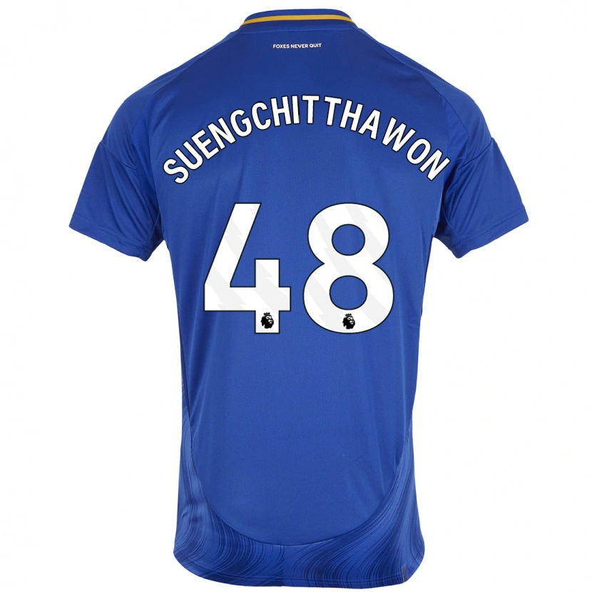 Danxen Damen Thanawat Suengchitthawon #48 Blau Weiß Heimtrikot Trikot 2024/25 T-Shirt Schweiz