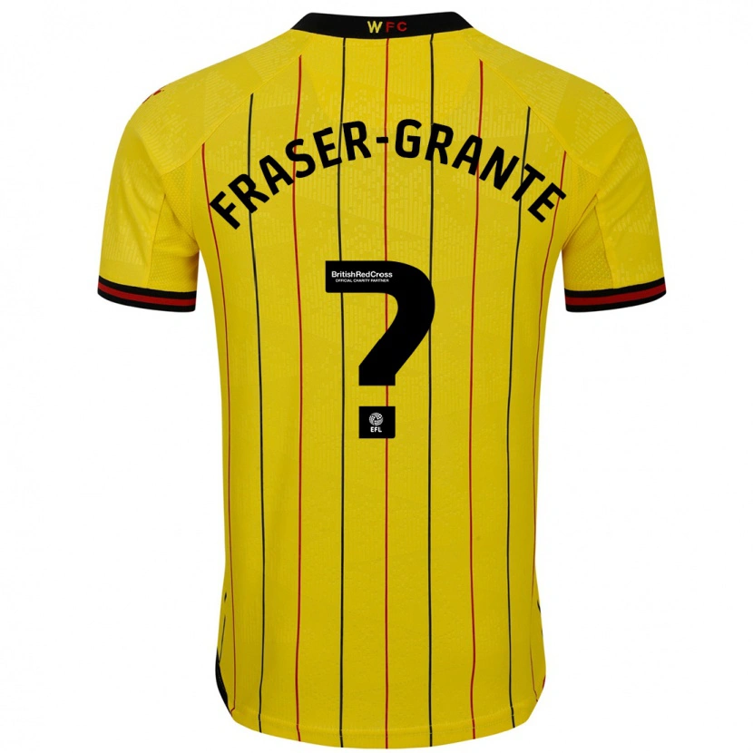 Danxen Damen Zak Fraser-Grante #0 Gelb Schwarz Heimtrikot Trikot 2024/25 T-Shirt Schweiz