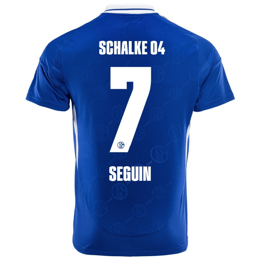 Danxen Damen Paul Seguin #7 Königsblau Heimtrikot Trikot 2024/25 T-Shirt Schweiz