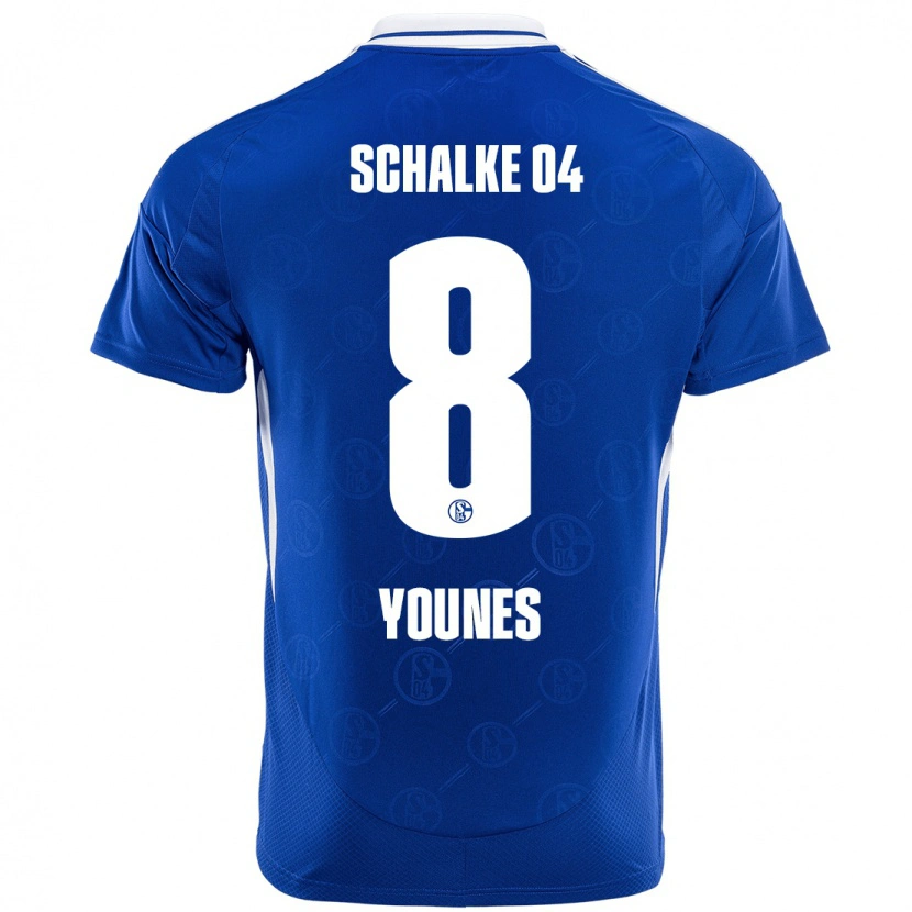 Danxen Damen Amin Younes #8 Königsblau Heimtrikot Trikot 2024/25 T-Shirt Schweiz