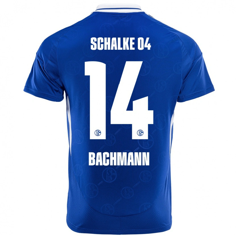 Danxen Damen Janik Bachmann #14 Königsblau Heimtrikot Trikot 2024/25 T-Shirt Schweiz