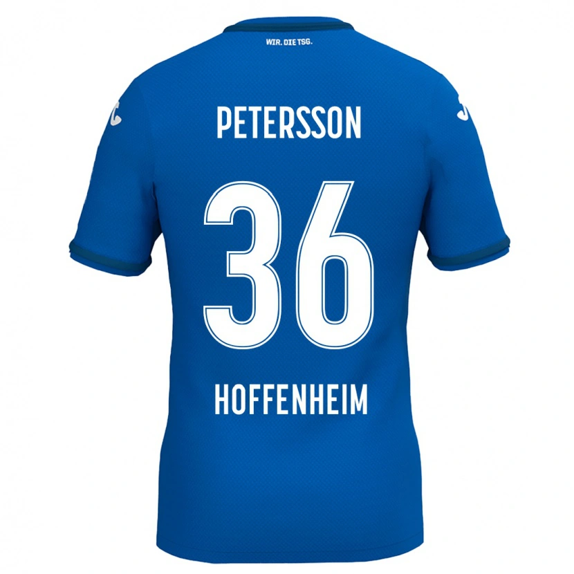 Danxen Damen Lúkas Petersson #36 Königsblau Heimtrikot Trikot 2024/25 T-Shirt Schweiz