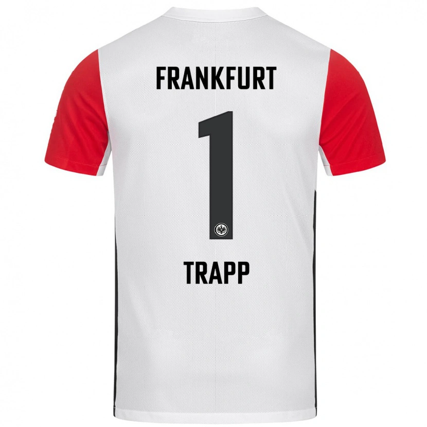 Danxen Damen Kevin Trapp #1 Weiß Rot Heimtrikot Trikot 2024/25 T-Shirt Schweiz