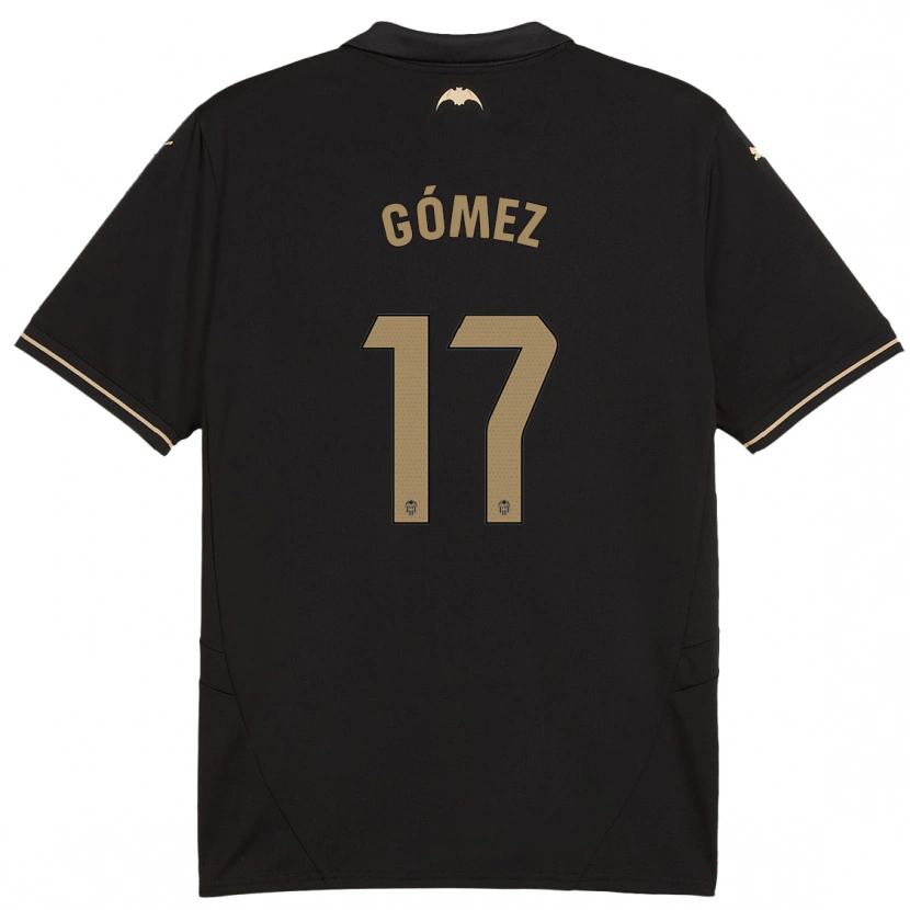 Danxen Damen Dani Gómez #17 Schwarz Auswärtstrikot Trikot 2024/25 T-Shirt Schweiz