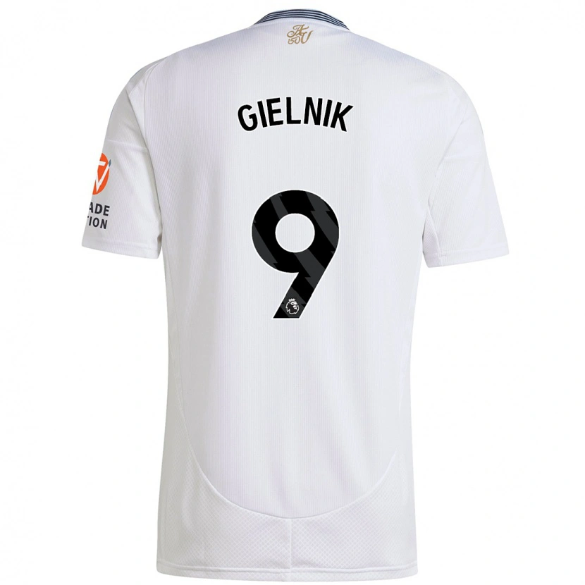 Danxen Damen Emily Gielnik #9 Weiß Auswärtstrikot Trikot 2024/25 T-Shirt Schweiz