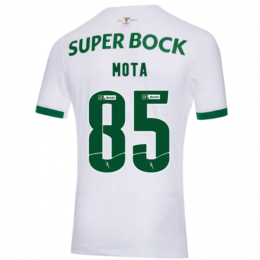 Danxen Damen Rafael Mota #85 Weiß Grün Auswärtstrikot Trikot 2024/25 T-Shirt Schweiz