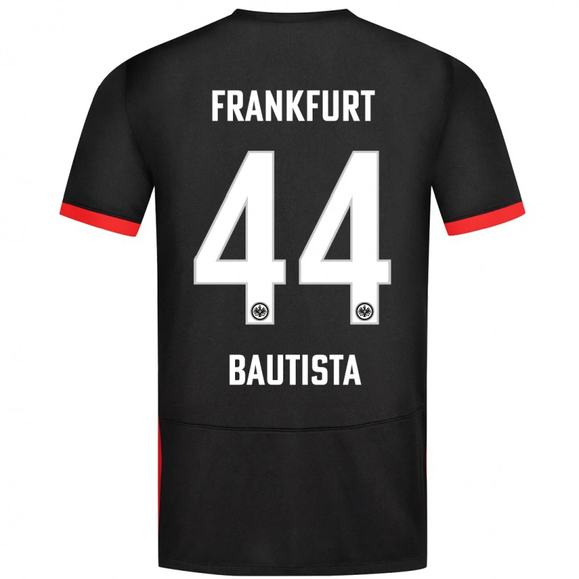 Danxen Damen Davis Bautista #44 Schwarz Auswärtstrikot Trikot 2024/25 T-Shirt Schweiz