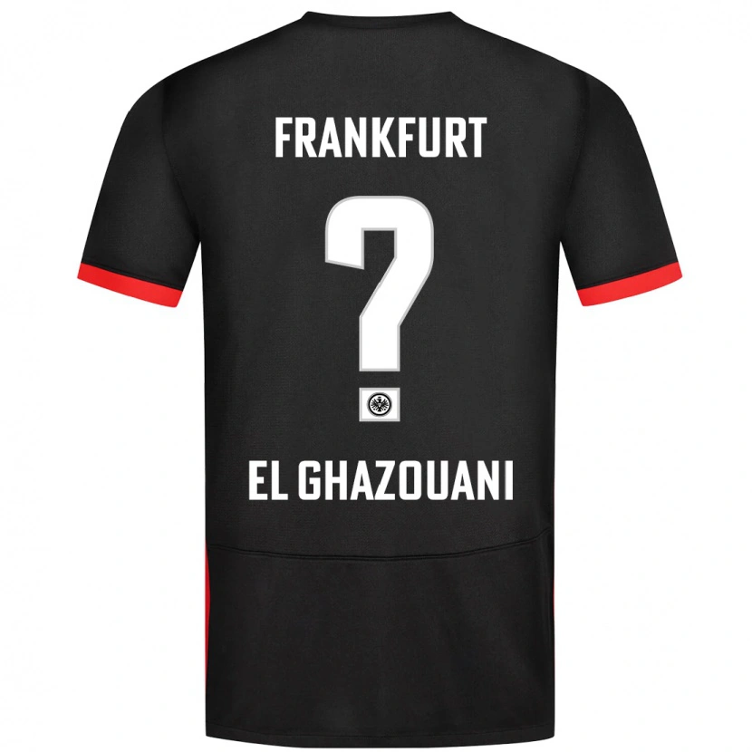 Danxen Damen Anas El Ghazouani #0 Schwarz Auswärtstrikot Trikot 2024/25 T-Shirt Schweiz