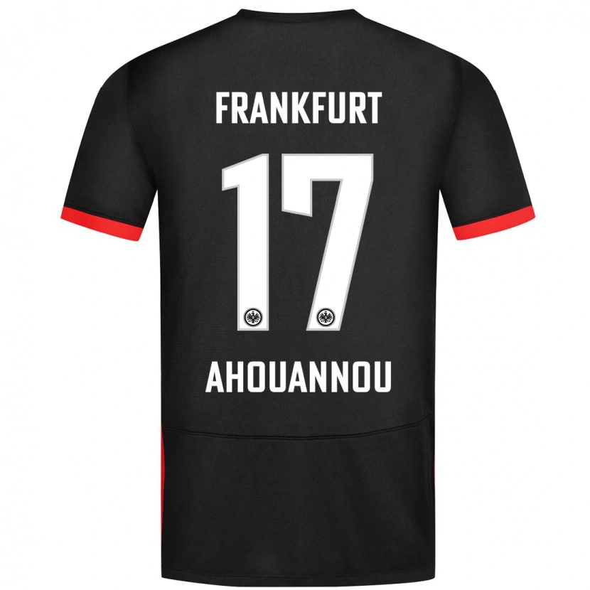 Danxen Damen Yannis Ahouannou #17 Schwarz Auswärtstrikot Trikot 2024/25 T-Shirt Schweiz