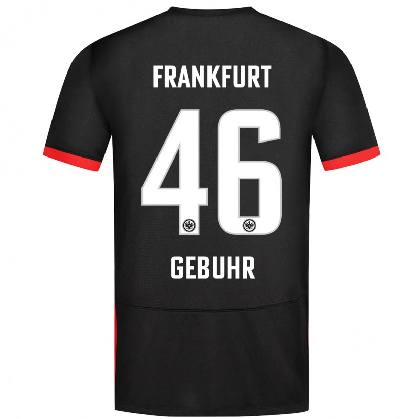 Danxen Damen Dario Gebuhr #46 Schwarz Auswärtstrikot Trikot 2024/25 T-Shirt Schweiz