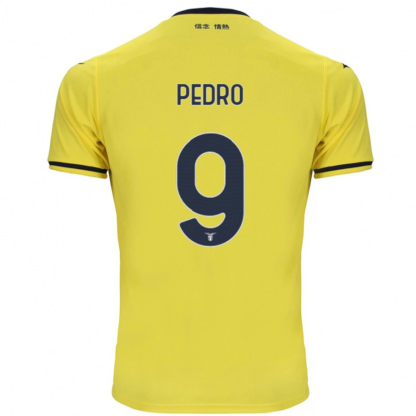 Danxen Damen Pedro #9 Gelb Auswärtstrikot Trikot 2024/25 T-Shirt Schweiz