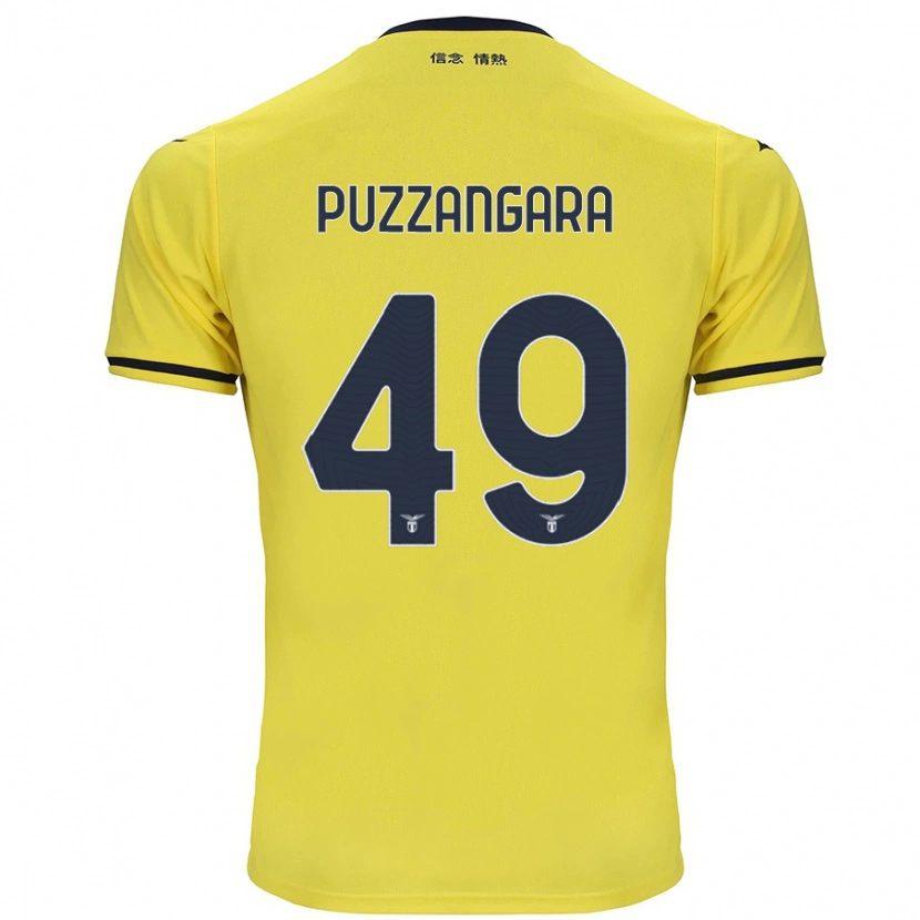 Danxen Damen Angelo Antonio Puzzangara #49 Gelb Auswärtstrikot Trikot 2024/25 T-Shirt Schweiz