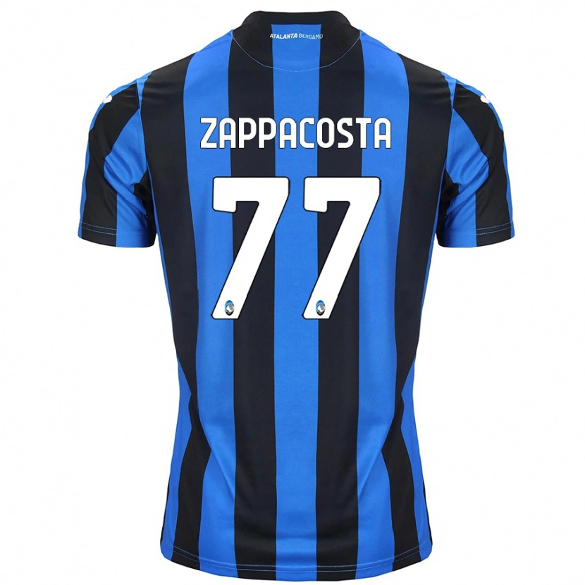 Danxen Kinder Davide Zappacosta #77 Blau Schwarz Heimtrikot Trikot 2024/25 T-Shirt Schweiz