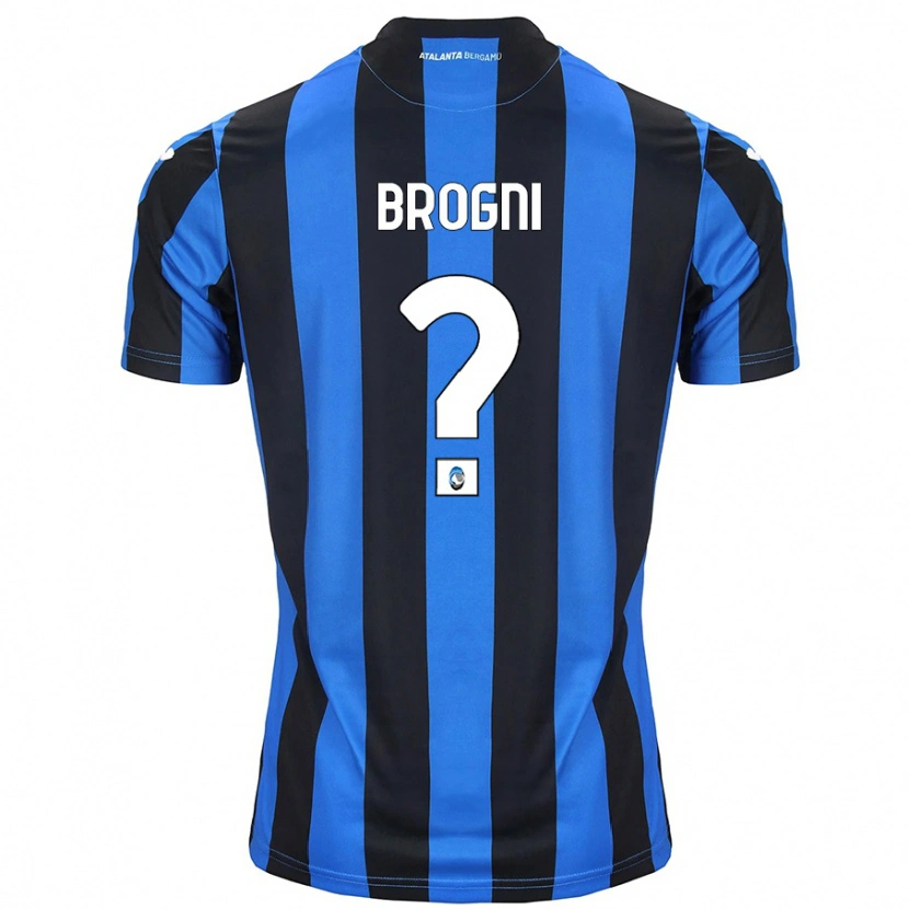 Danxen Kinder Giorgio Brogni #0 Blau Schwarz Heimtrikot Trikot 2024/25 T-Shirt Schweiz