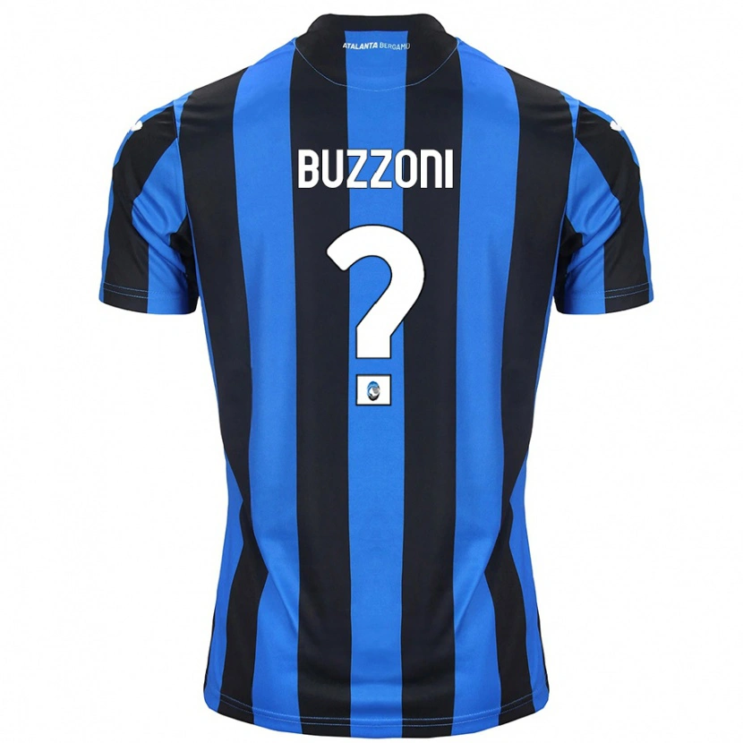 Danxen Kinder Giorgio Buzzoni #0 Blau Schwarz Heimtrikot Trikot 2024/25 T-Shirt Schweiz