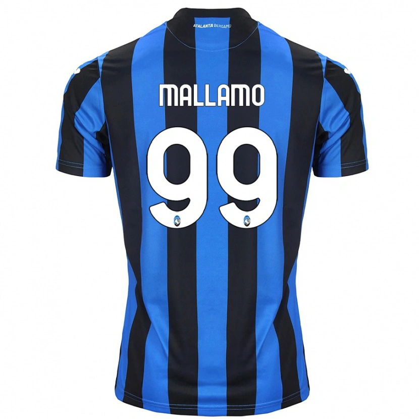 Danxen Kinder Alessandro Mallamo #99 Blau Schwarz Heimtrikot Trikot 2024/25 T-Shirt Schweiz