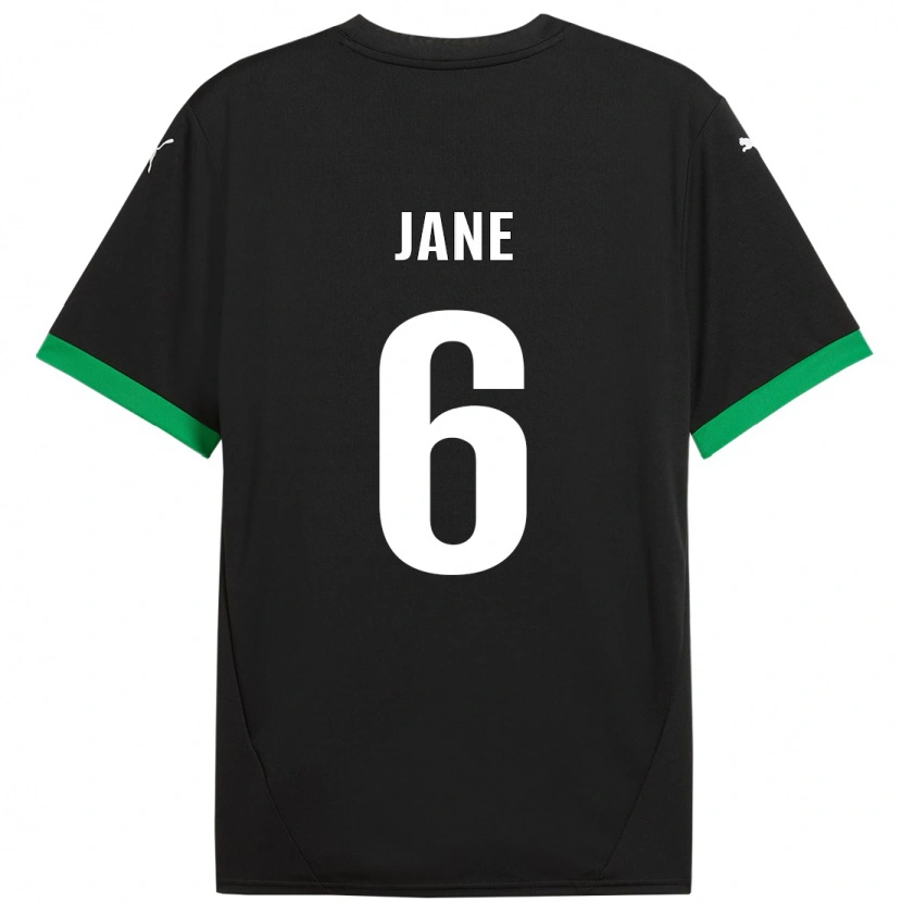 Danxen Kinder Refiloe Jane #6 Schwarz Dunkelgrün Heimtrikot Trikot 2024/25 T-Shirt Schweiz