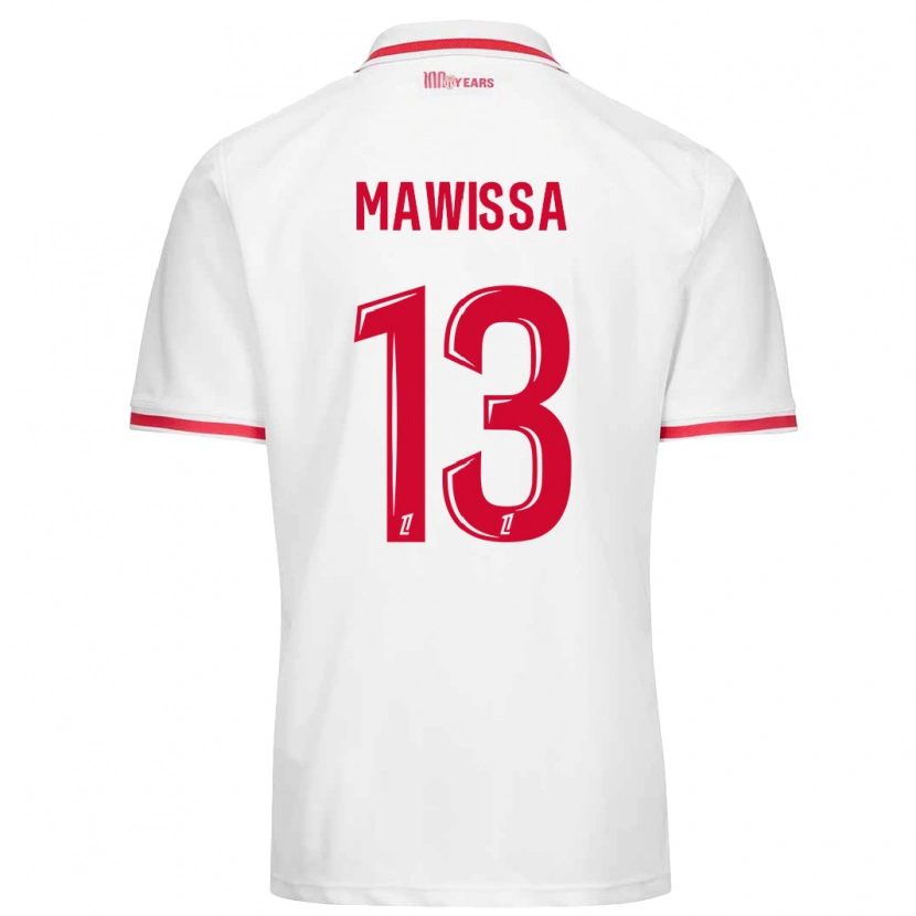 Danxen Kinder Christian Mawissa #13 Weiß Rot Heimtrikot Trikot 2024/25 T-Shirt Schweiz