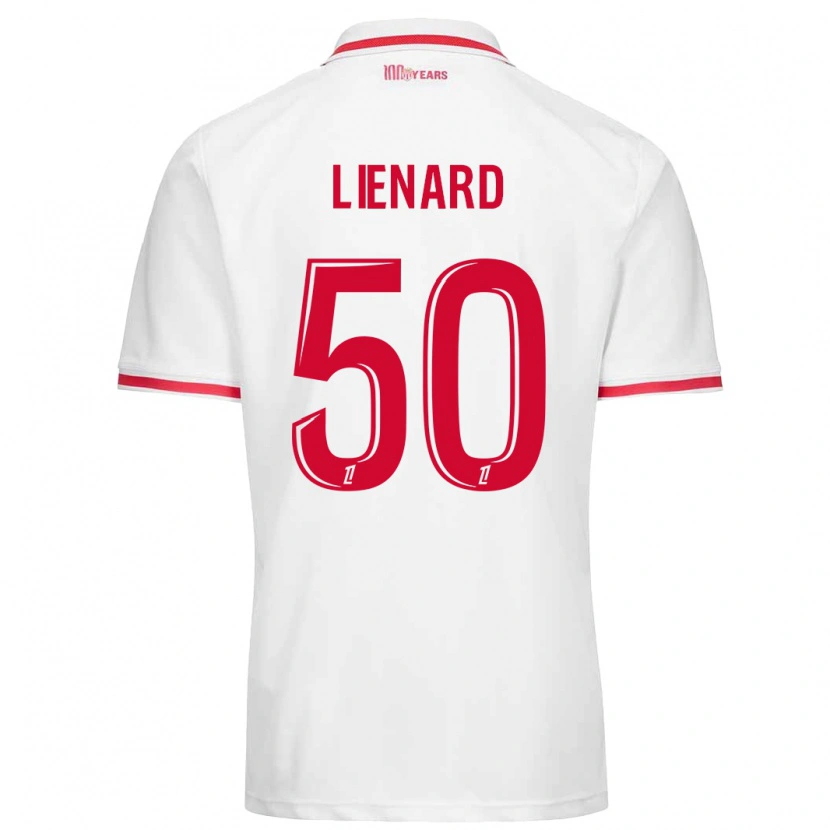 Danxen Kinder Yann Lienard #50 Weiß Rot Heimtrikot Trikot 2024/25 T-Shirt Schweiz