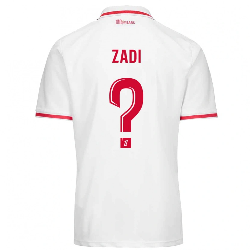 Danxen Kinder Alain Zadi #0 Weiß Rot Heimtrikot Trikot 2024/25 T-Shirt Schweiz