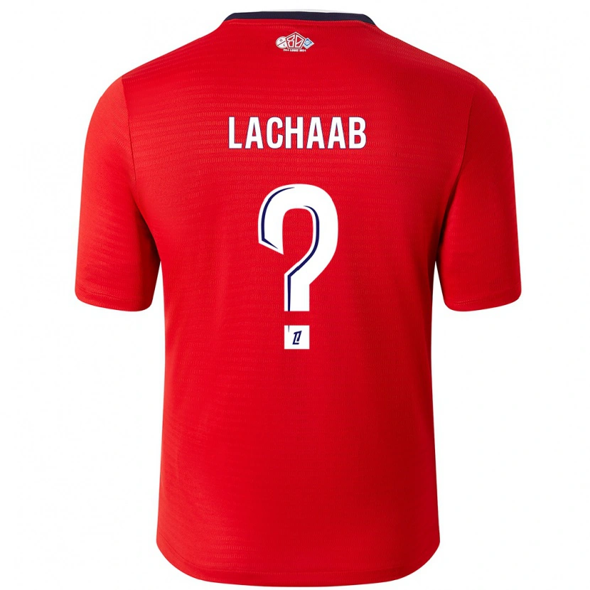 Danxen Kinder Younes Lachaab #0 Rot Weiß Heimtrikot Trikot 2024/25 T-Shirt Schweiz