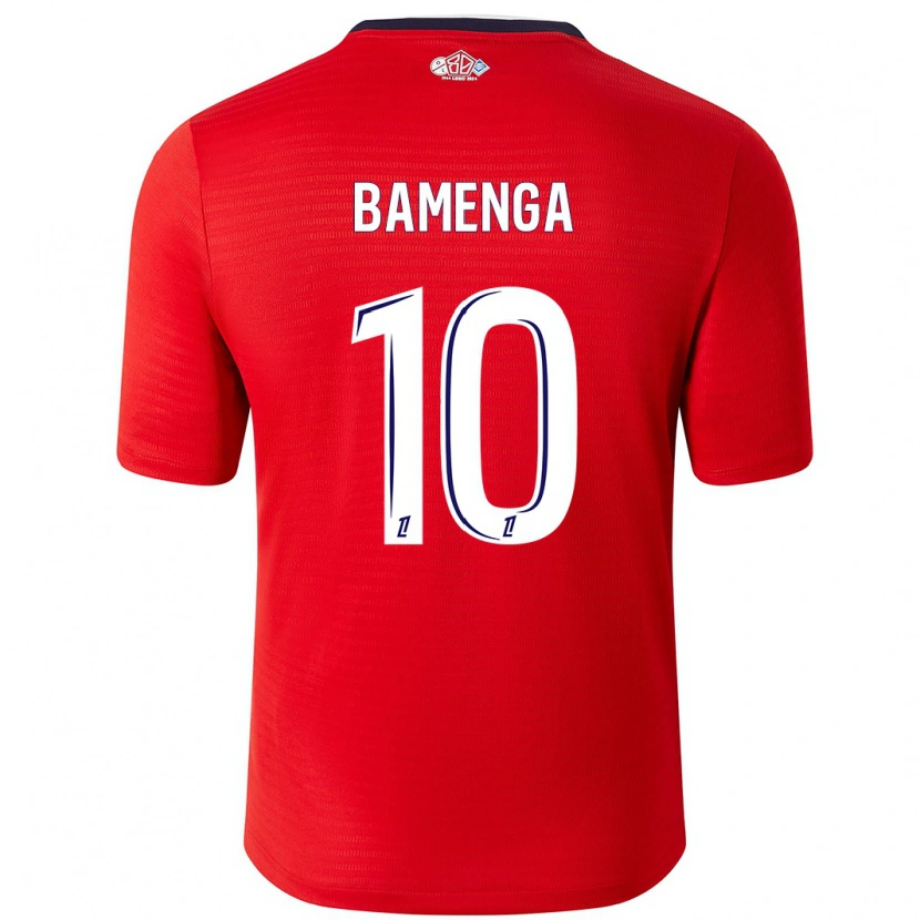 Danxen Kinder Naomie Bamenga #10 Rot Weiß Heimtrikot Trikot 2024/25 T-Shirt Schweiz