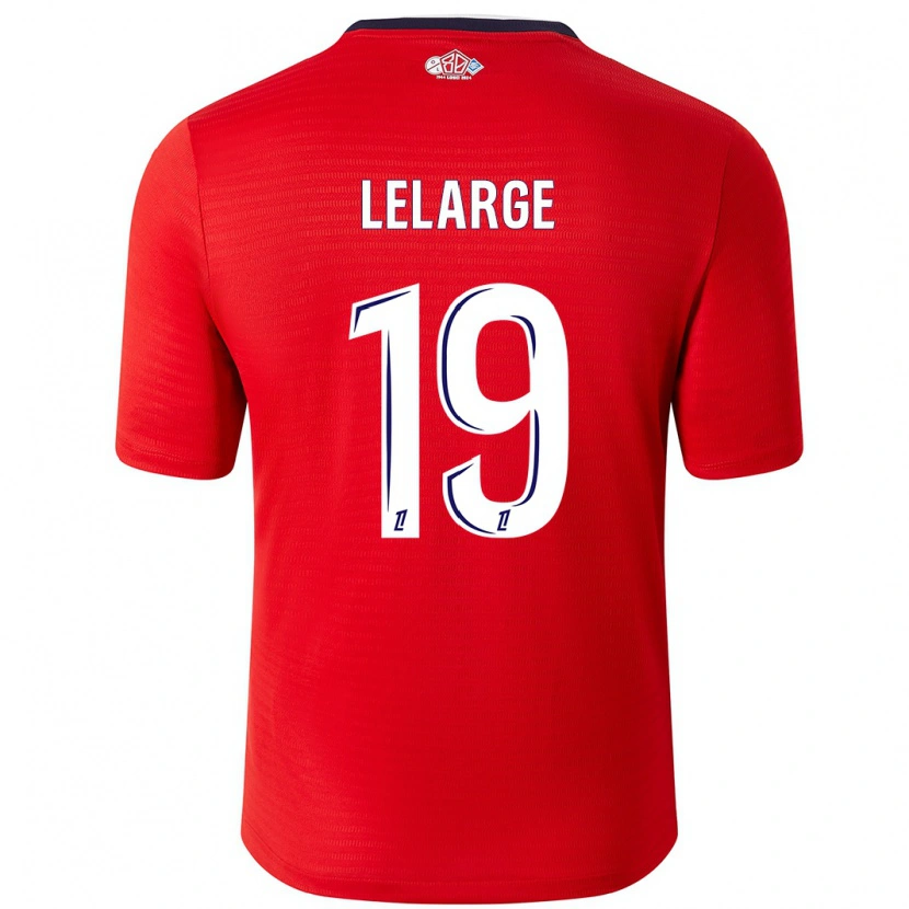 Danxen Kinder Claire Lelarge #19 Rot Weiß Heimtrikot Trikot 2024/25 T-Shirt Schweiz